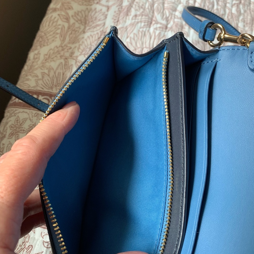 Coach Anna Foldover Crossbody Clutch - Picture 7 of 8
